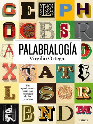 cover image of Palabralogía